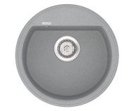 Кухонна мийка гранітна Vankor Easy, 45x45, сірий (EASY EMR 01.45 GRAY)