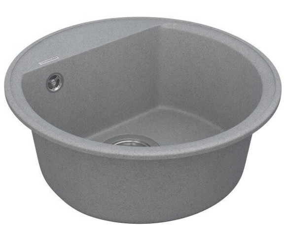 Кухонная мойка гранитная Vankor Easy, 45x45, серый (EASY EMR 01.45 GRAY)