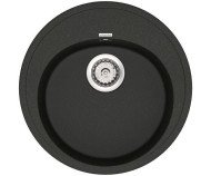 Кухонна мийка гранітна Vankor Sity, 50х50, чорний (SITY SMR 01.50 BLACK)
