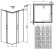 Душова кабіна Radaway Espera KDD, права, 100x100 (380152-01R)