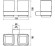 Склянка для зубних щіток подвійний Emco Loft (0525 001 00)
