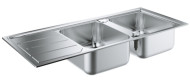 Кухонна мийка сталева Grohe K500, 116x50 (31588SD0)