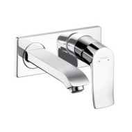 Змішувач для умивальника Hansgrohe Metris, одноважільний, хром (31085000)