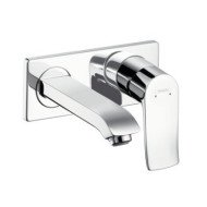 Змішувач для умивальника Hansgrohe Metris, одноважільний, хром (31085000)