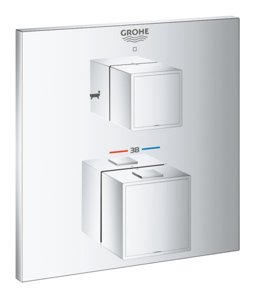 Термостат Grohe Grohtherm Cube, хром (24155000)