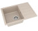 Кухонна мийка гранітна Vankor Easy, 62x44, бежевий (EASY EMP 02.62 BEIGE)