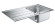 Кухонна мийка сталева Grohe K500, 86x50 (31571SD0)