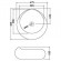 Умывальник накладной Jaquar JDS, 47 (JDS-WHT-25903)