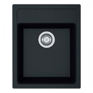 Кухонна мийка гранітна Franke SID 610, 53x43, чорний (114.0497.988)
