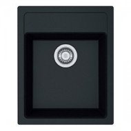 Кухонна мийка гранітна Franke SID 610, 53x43, чорний (114.0497.988)