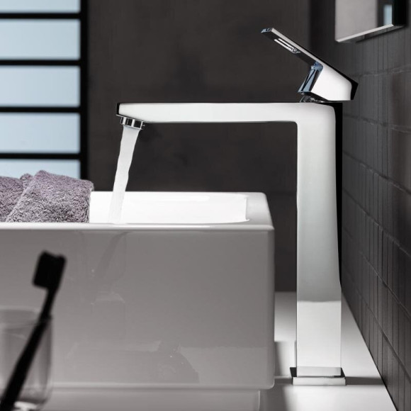Змішувач для умивальника Grohe Eurocube, одноважільний, хром (23406000)