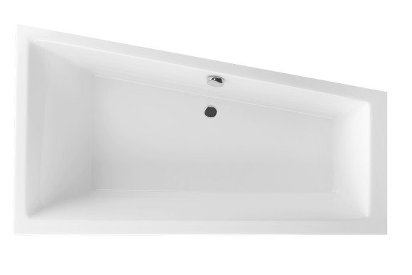 Ванна акрилова кутова 1700x1000 Excellent Sfera Slim права (WAEX.SFP17WHS)