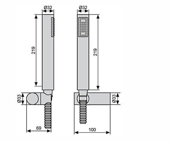Душовий гарнітур Emmevi Piper (SC140) Душовий гарнітур Emmevi Piper (SC140)