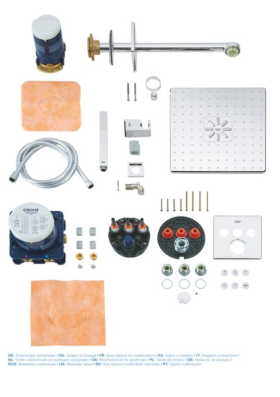 Душова система Grohe Grohtherm SmartControl Perfect (34706000)
