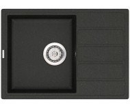 Кухонна мийка гранітна Vankor Easy, 62x44, чорний (EASY EMP 02.62 BLACK)