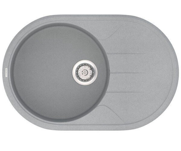 Кухонная мойка гранитная Vankor Sity, 78х50, серый (SITY SMO 02.78 GRAY)