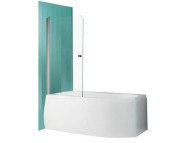Шторка для ванни Vagnerplast Orien 80, 140x80 (VPVZ800ORN3S0X-H0)