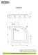 Душовий піддон Radaway Laros A Compact, 85x85 (SLA8585-01)