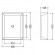 Умивальник накладний Jaquar JDS, 51 (JDS-WHT-25907N)