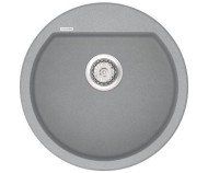 Кухонна мийка гранітна Vankor Tera, 50x50, сірий (TERA TMR 01.50 GRAY)