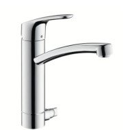 Змішувач для кухні Hansgrohe Focus E2, одноважільний, хром (31803000)