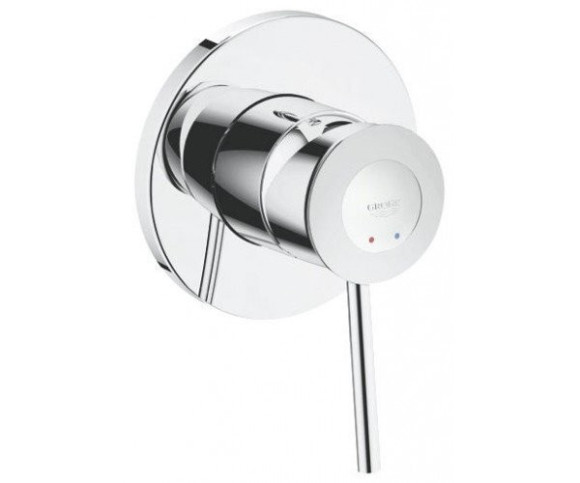 Змішувач для душу Grohe Bau Classic, одноважільний, хром (29048000)