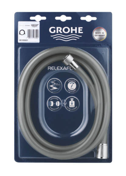 Душовий шланг Grohe Relexaflex, 200 (28155001)