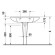 Умывальник подвесной Duravit Starck-1, 90 (405900030)