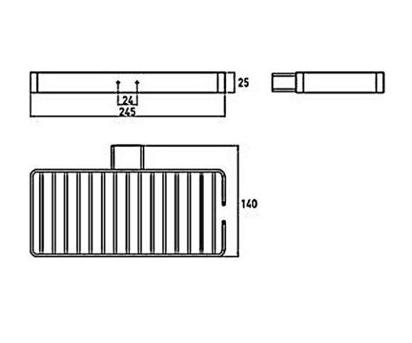 Мильниця Emco Loft (0545 001 00)