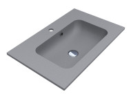 Умывальник DELLA 700 MIRASTONE GRAY