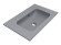 Умывальник DELLA 700 MIRASTONE GRAY