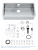 Кухонна мийка сталева Grohe K700, 86x46 (31580SD0)