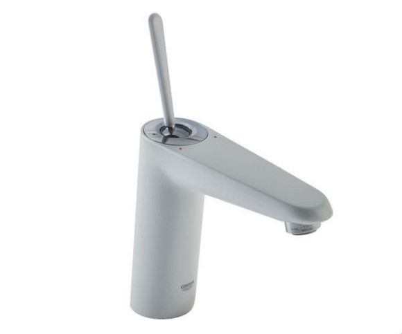 Cмеситель для умывальника Grohe Eurodisc, джойстик, белый (23427LS0)