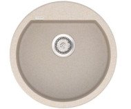 Кухонна мийка гранітна Vankor Tera, 50х50, бежевий (TERA TMR 01.50 BEIGE)