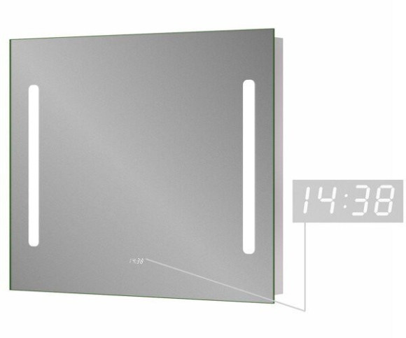 Зеркало в ванную Sanwerk Lava Stella, 80x65 (ZL0000140)