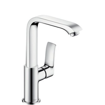 Cмеситель для умывальника Hansgrohe Metris, однорычажный, хром (31187000)