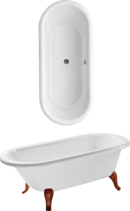 Ванна кварилова Villeroy&Boch Hommage, 177x77 (UBQ180HOM700V-96) Ванна кварилова Villeroy&Boch Hommage, 177x77 (UBQ180HOM700V-96)