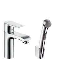 Змішувач для умивальника Hansgrohe Metris, одноважільний, хром (31285000)