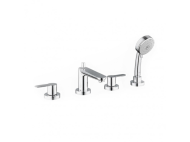 Змішувач для ванни Grohe BauEdge, двовентильний, хром (2512000A)