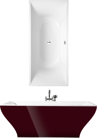 Ванна кварилова Villeroy&Boch La Belle, 180х80 (UBQ180LAB2PDT1V-01)