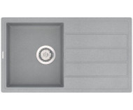 Кухонна мийка гранітна Vankor Easy, 76x44, сірий (EASY EMP 02.76 GRAY)