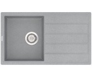 Кухонна мийка гранітна Vankor Easy, 76x44, сірий (EASY EMP 02.76 GRAY)