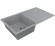 Кухонная мойка гранитная Vankor Easy, 76x44, серый (EASY EMP 02.76 GRAY)