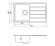 Кухонная мойка гранитная Vankor Easy, 76x44, серый (EASY EMP 02.76 GRAY)