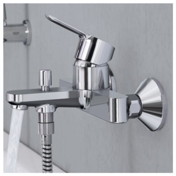 Змішувач для ванни Grohe BauEdge, одноважільний, хром (23334000)
