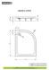 Душовий піддон Radaway Laros E, 100x80 (SLE81017-01L)