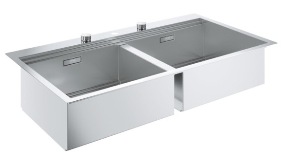 Кухонная мойка стальная Grohe K800, 102x56 (31585SD0)