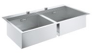 Кухонна мийка сталева Grohe K800, 102x56 (31585SD0)