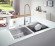 Кухонна мийка сталева Grohe K800, 102x56 (31585SD0)