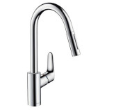Смеситель для кухни Hansgrohe Focus S, однорычажный, хром (31815000)